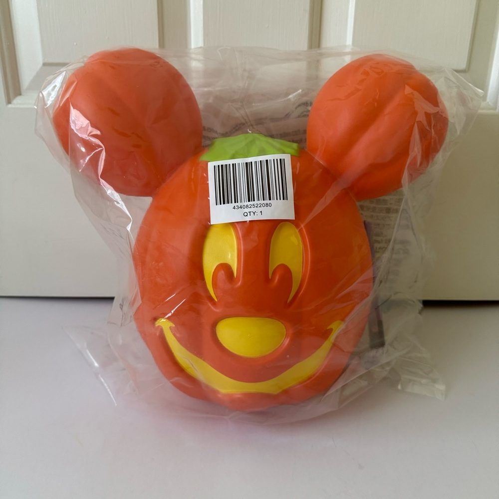 Disney Mickey Mouse Light Up Jack O Lantern - Medium